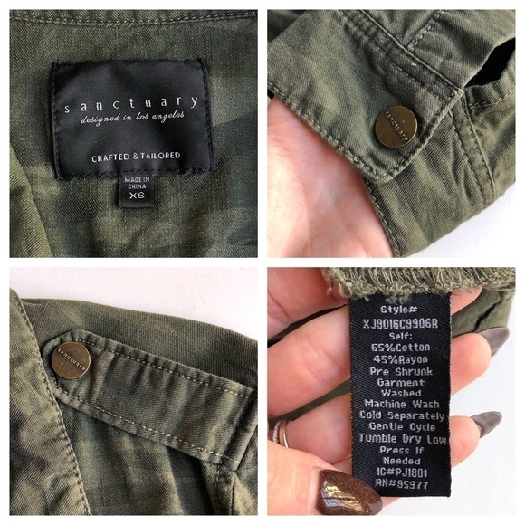 Sanctuary Lightweight Camo Field Jacket - Picture 10 of 10